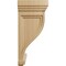Ekena Millwork 6 1/2"W x 6 1/2"D x 14"H Charleston Mission Corbel, Cherry COR06X06X14TRCH - alternate 2
